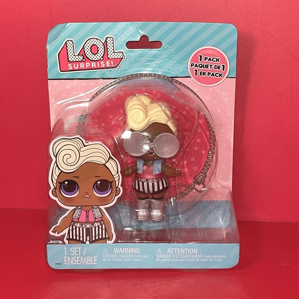 LOL SURPRISE Dolls Funky Q.T. Doll Blonde Hair Sunglasses